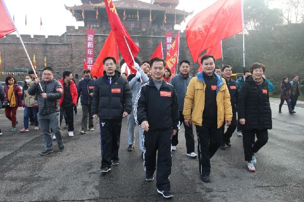 省人防辦(bàn)代表隊榮獲“登磨山(shān)迎新(xīn)年”活動一等獎